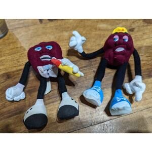 Heard It Through The Grapevine Raisinets Vintage Pair of California Raisins Fig